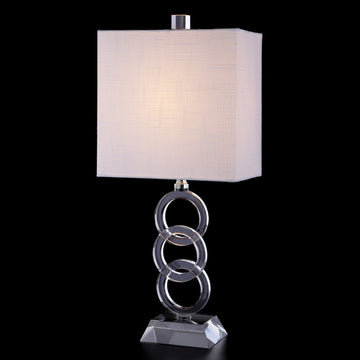 Riley 22.5" Crystal LED Table Lamp - JONATHAN Y